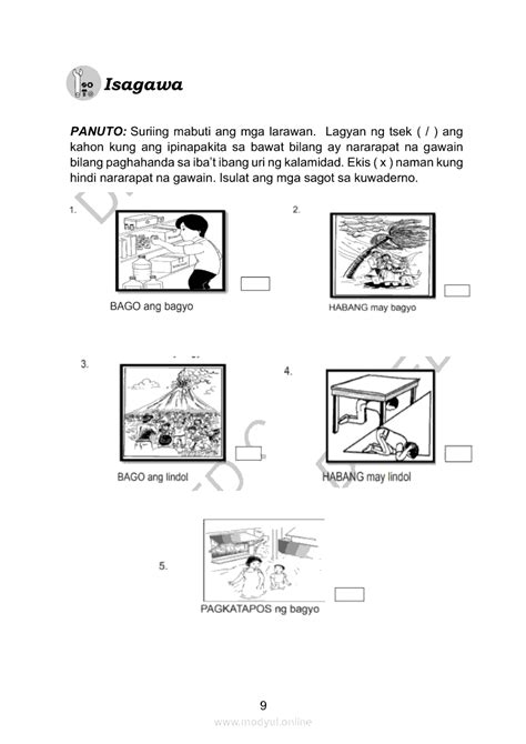 pagtulong sa kalamidad drawing|Kalamidad at uri ng panahon worksheet .